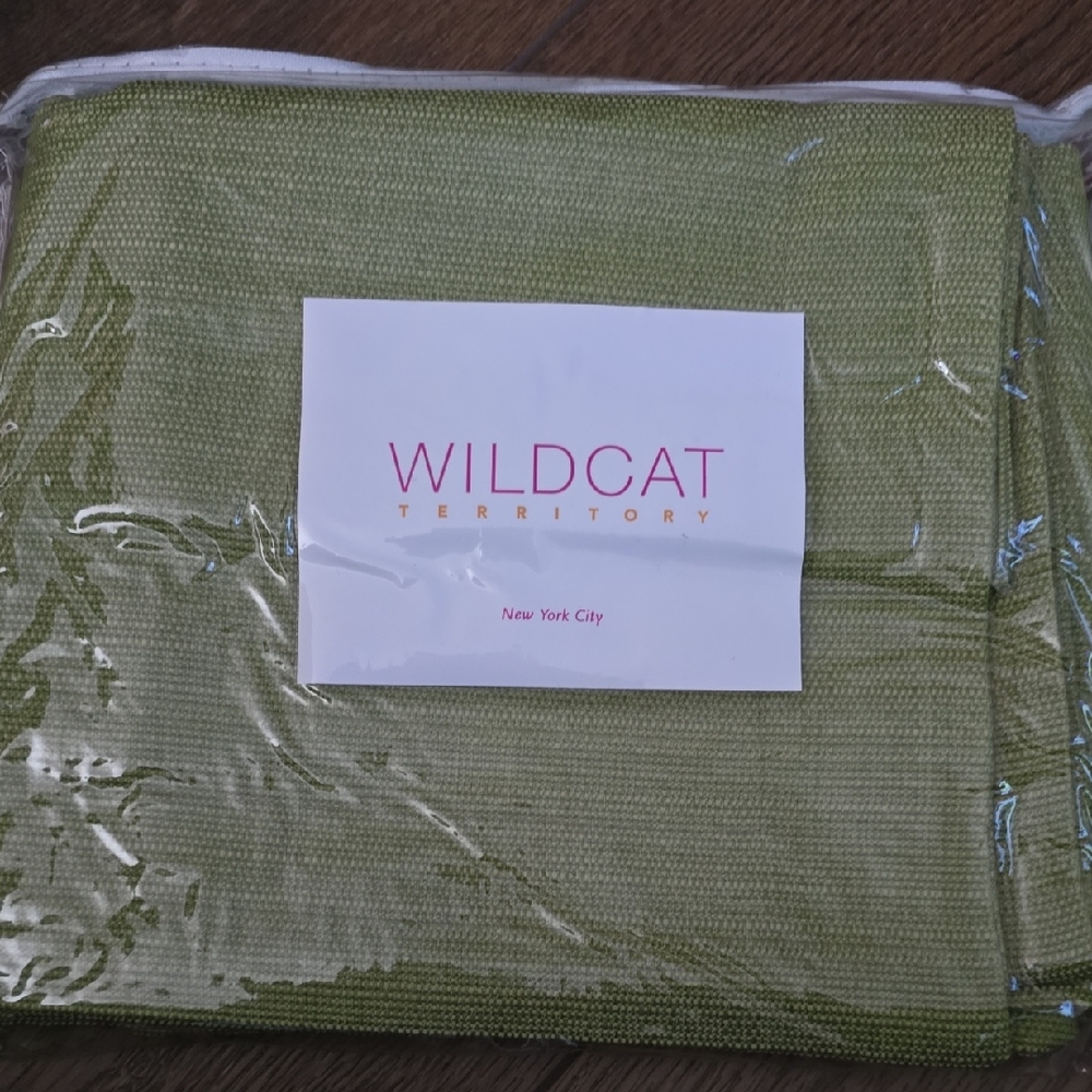 Wildcat Territory Green Pillow Shams